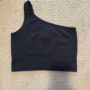 Athleta off the shoulder crop top